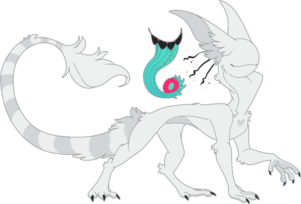 MYO-CCCAT-990: ☁️🧷-BLANCHE-🧷☁️