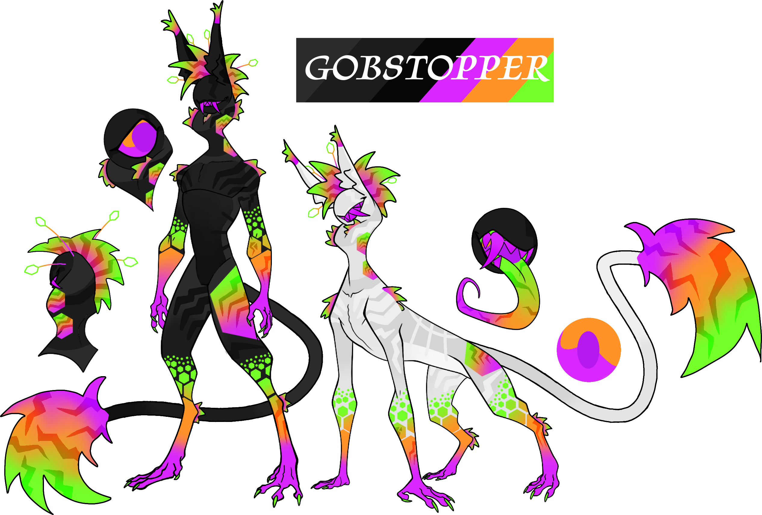 MYO-CCCAT-1321: Neon Rocker || Gobstopper