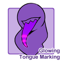 Glowing Tongue Marking
