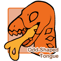 Odd-Shaped Tongue